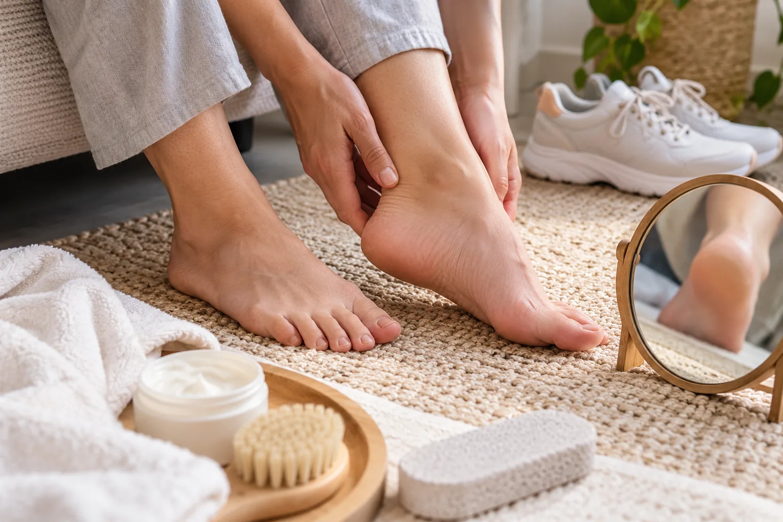 soin du pied routine pour Ce dont vos pieds ont réellement besoin dans une composition sobre et lisible