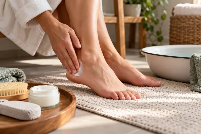 Soin pour les pieds : la routine sûre
