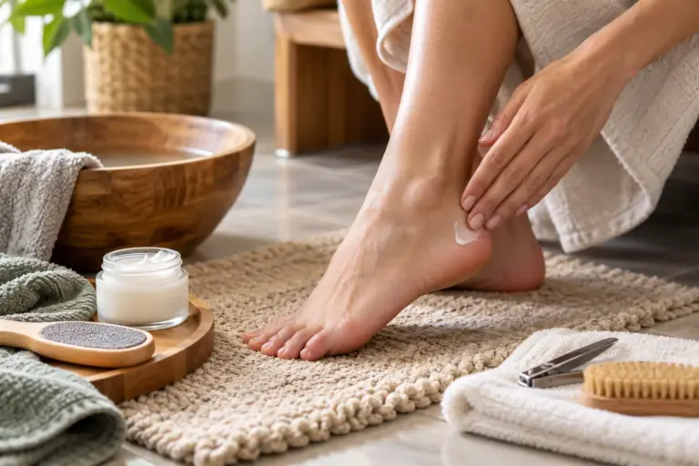 Soin du pied : la routine complète et prudente
