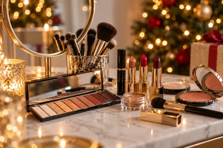 Maquillage de Noël : 3 looks faciles à réussir